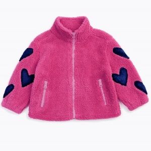 Splendid Baby Pink Heart Coat NWT 6-12 months